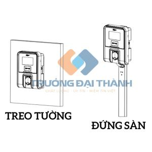 Bộ sạc D@hua 22kW